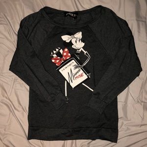 Forever 21 Minnie Mouse Sweater, Size Small